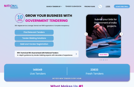 National Tenders: Grow your business with government tendring