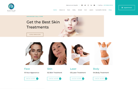 Mayfair: Get the best skin treatments