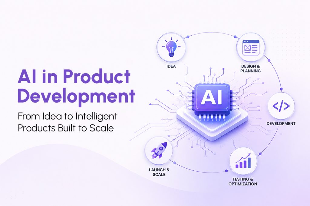AI in product development from idea to launch and scale