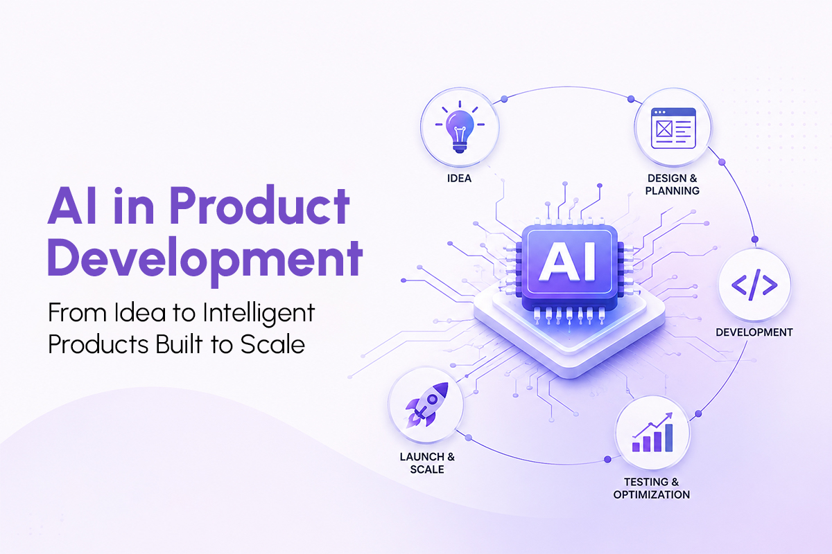 AI in product development from idea to launch and scale