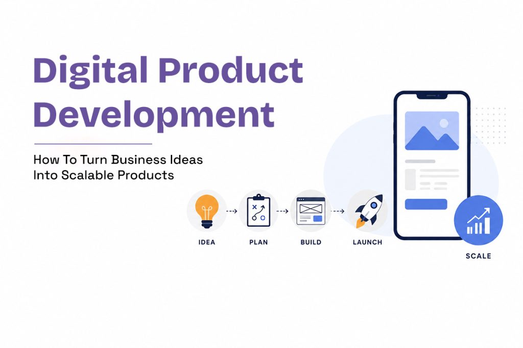 Digital product development from business idea to scalable product