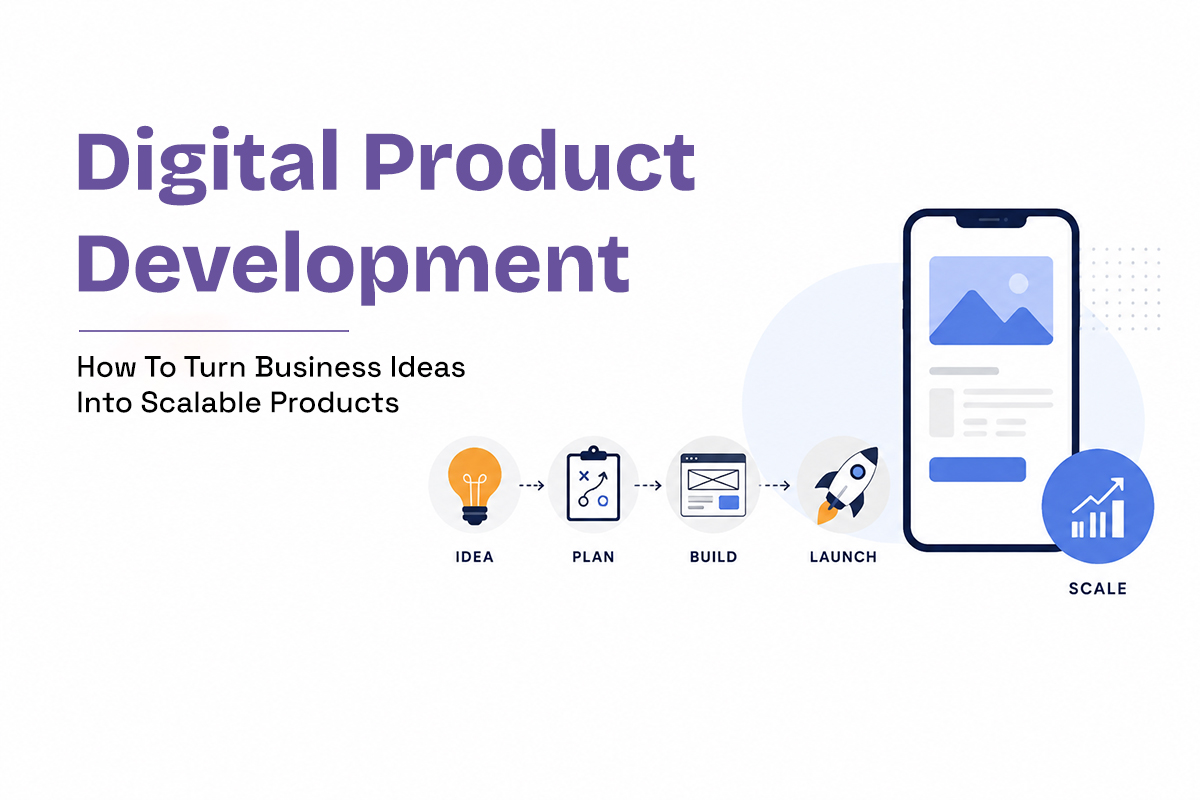 Digital product development from business idea to scalable product